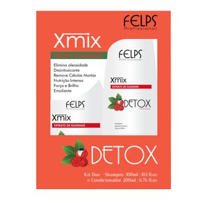 Felps-Profissional-Xmix-Kit-Duo-Detox-Extrato-de-Guarana